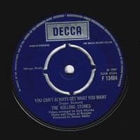 THE ROLLING STONES Sad Day Vinyl Record 7 Inch Decca 1973